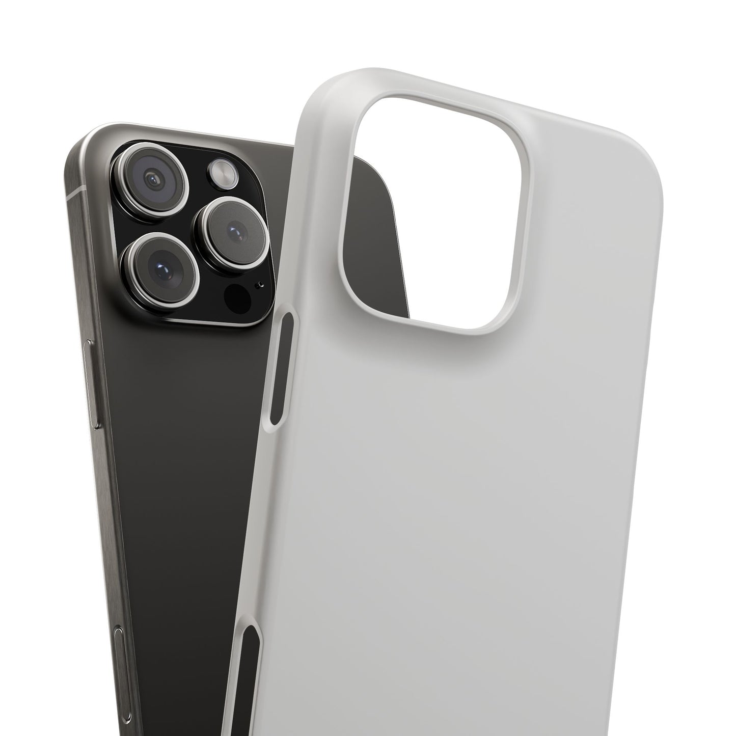 Grey Snap Cases